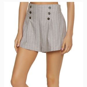 Vertical Stripped Sailor Shorts